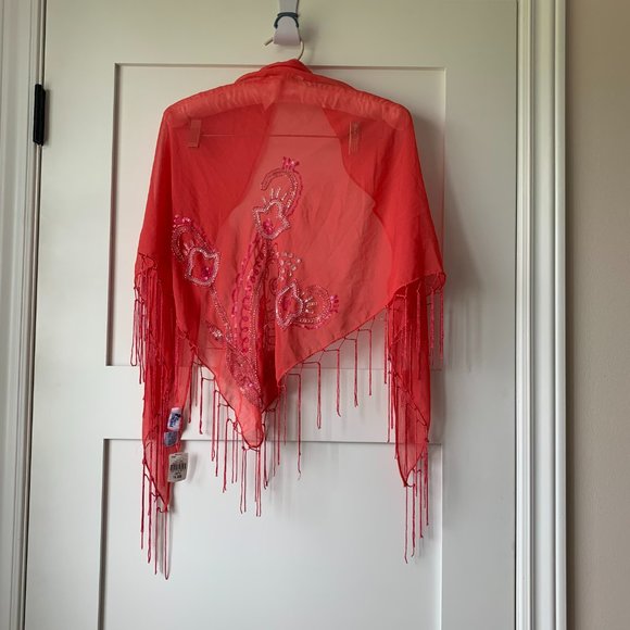 NWT Coral Sarong / Shawl - Picture 4 of 4
